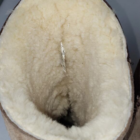 Merrell Encore Stitch High Espresso Boots Womens Size 8.5 Shearling Lining - Picture 12 of 16